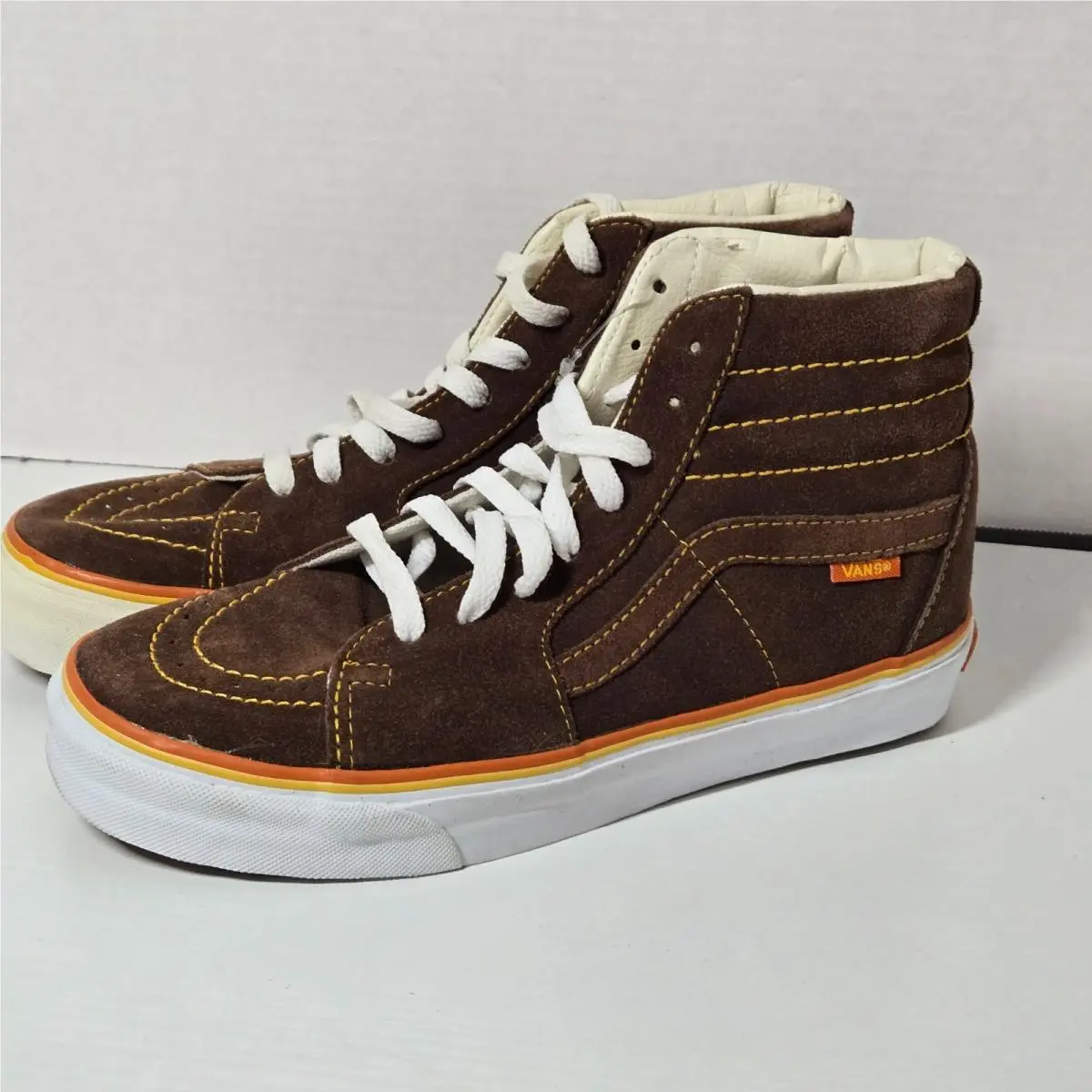 Vans shoes - VANS Sk8-Hi - Brown 2