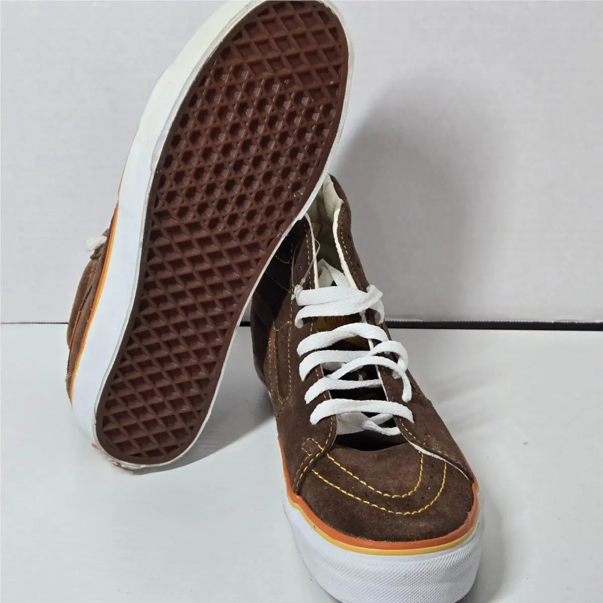 Vans shoes - VANS Sk8-Hi - Brown 5