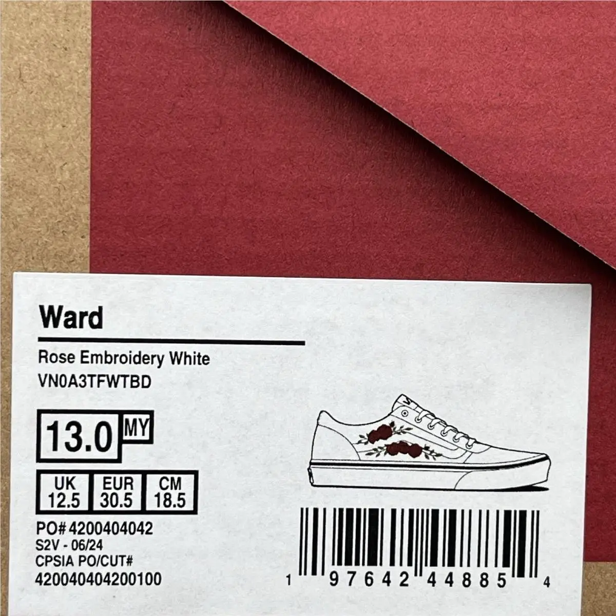 Vans shoes - Vans Ward - Ward - White (UPC: 197642448854) 7