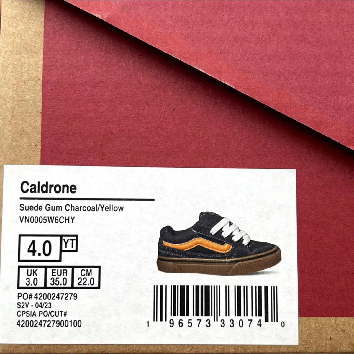 Vans shoes - VANS Caldrone - Caldrone - Blue (UPC: 196573330740) 9