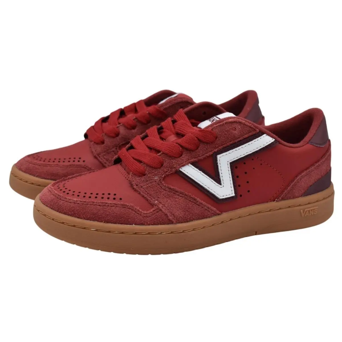 Vans Womens Size 7 Lowland 2.0 Sun Dried Tomato Sneakers Shoes