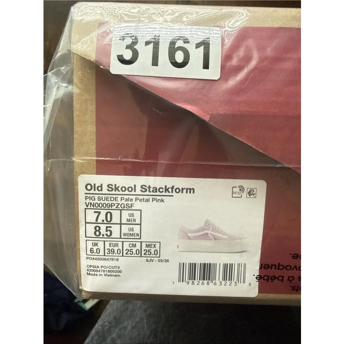 Vans shoes - VANS Old Skool - Old Skool - VN0009PZGSF - Pink 12