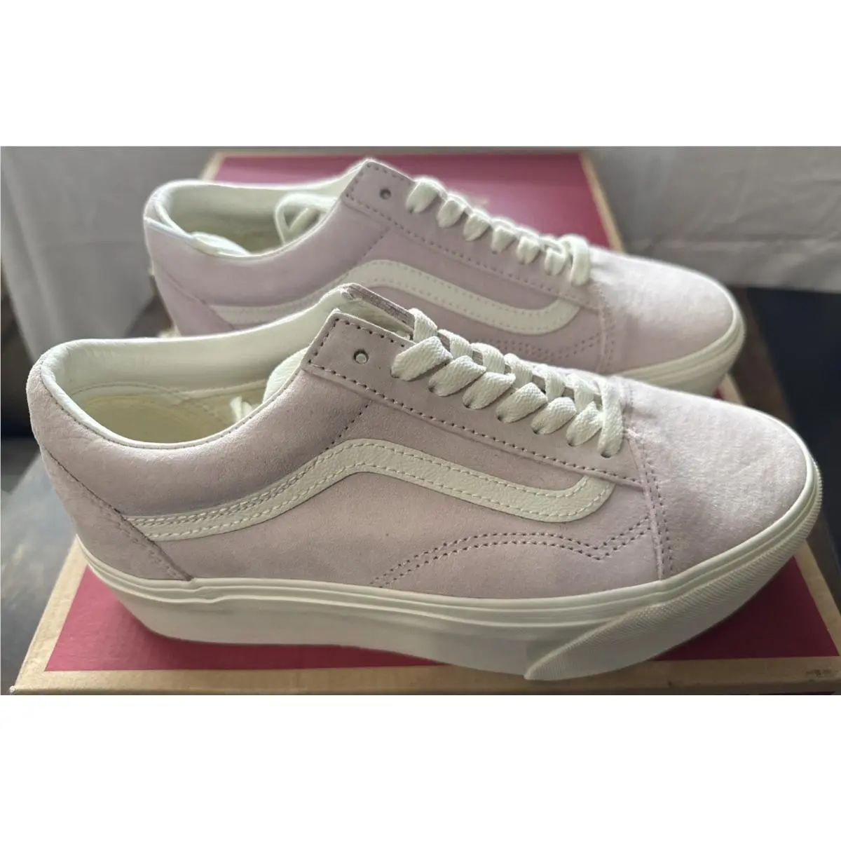Vans shoes - VANS Old Skool - Old Skool - VN0009PZGSF - Pink 1