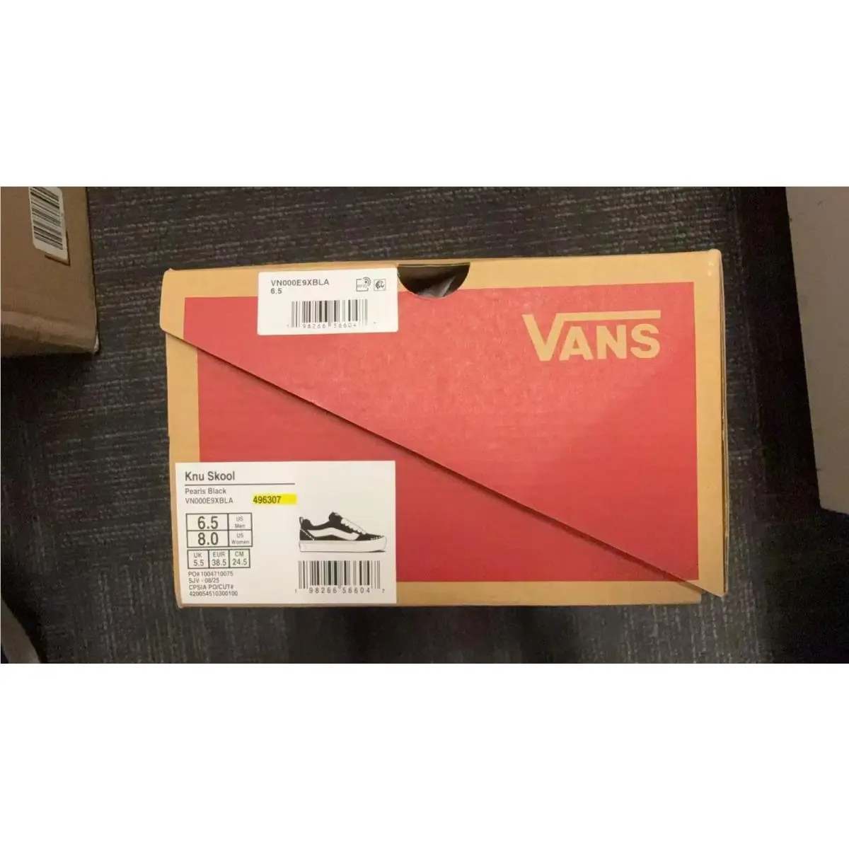 Vans shoes - VANS Knu Skool - Knu Skool - Black 8