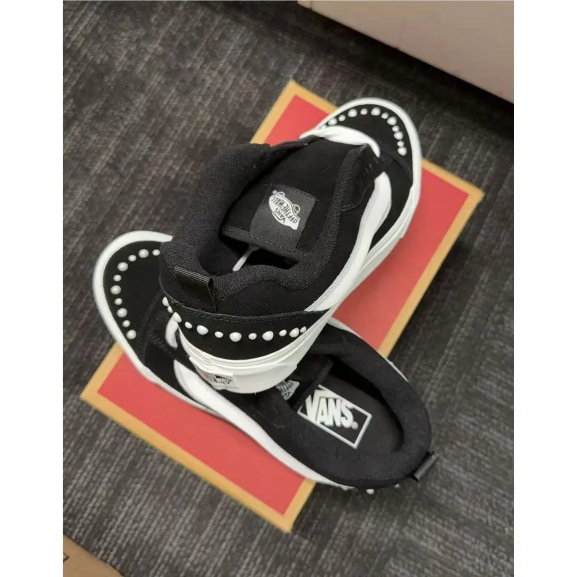Vans shoes - VANS Knu Skool - Knu Skool - Black 7