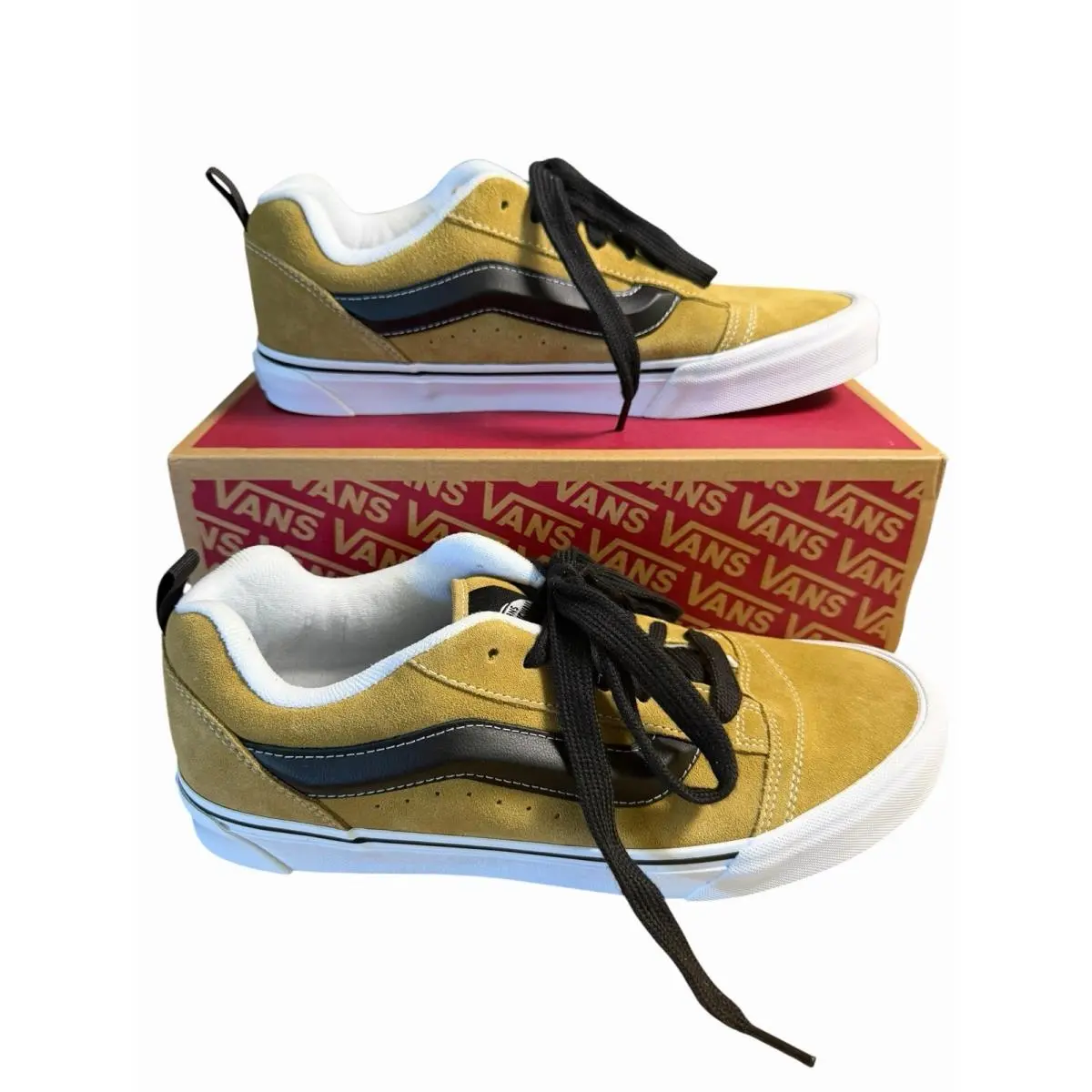 Vans shoes - VANS Knu Skool - Knu Skool - VN0009QC5QJ - Brown 2