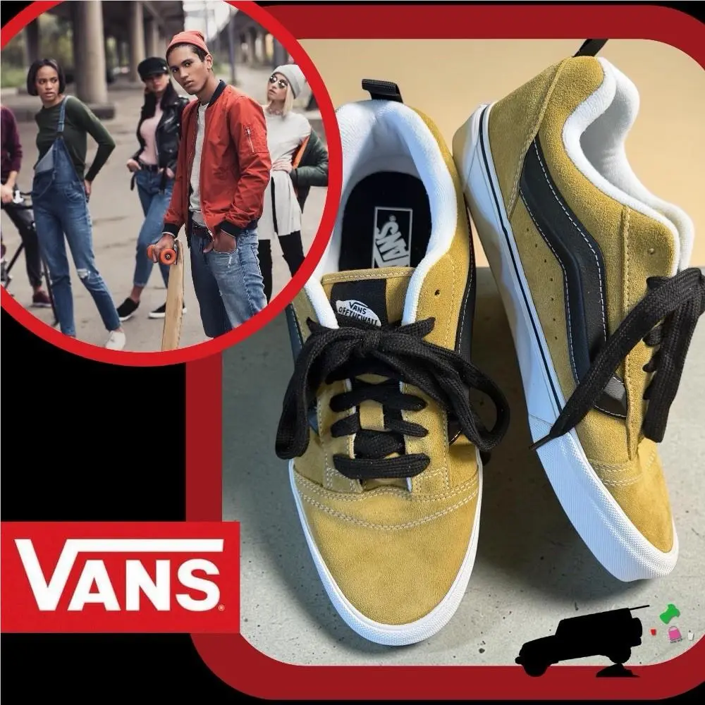 Vans Knu Skool Shoes Antelope Tan Suede VN0009QC5QJ Men’s Size 12