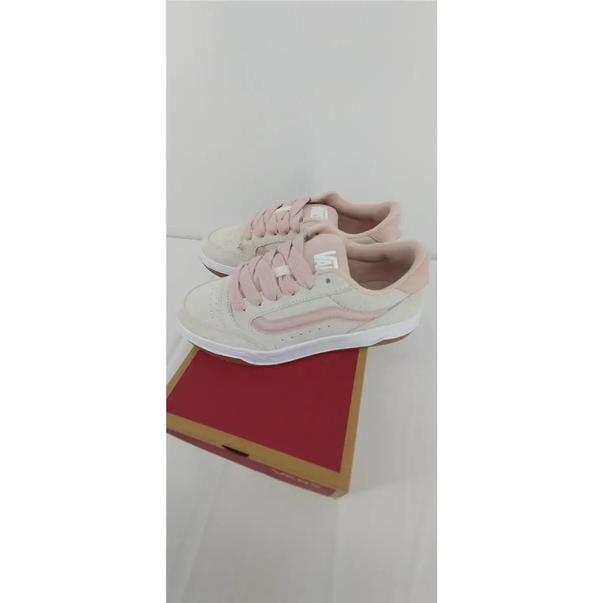Vans shoes - VANS HYLANE - HYLANE - VN000D8103N - Pink, White 4