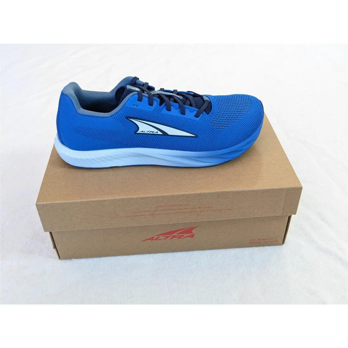 Altra Men`s Escalante 4 Running Shoe Blue Fade Size 10.5