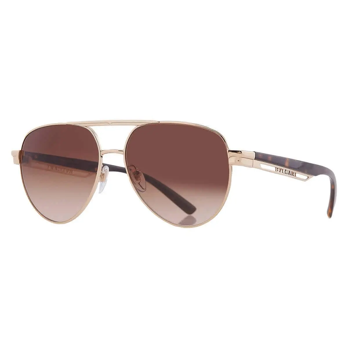 Bvlgari Brown Gradient Pilot Ladies Sunglasses BV6189 278/13 58 BV6189 278/13 58