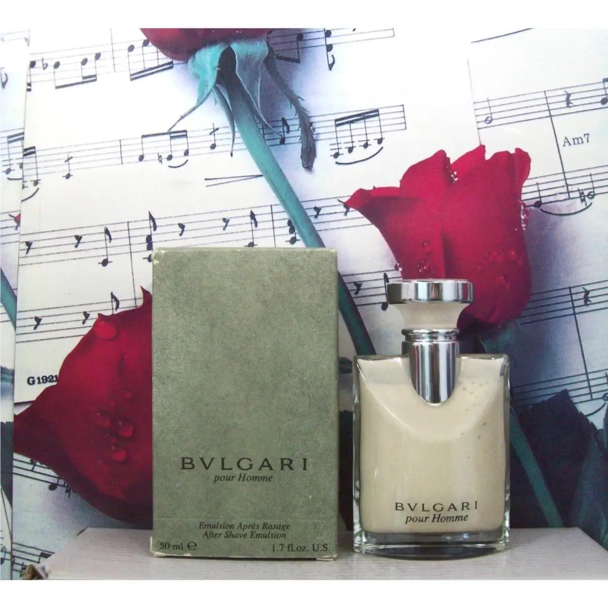Bvlgari Pour Homme After Shave Emulsion 1.7 Fl. Oz. Vintage