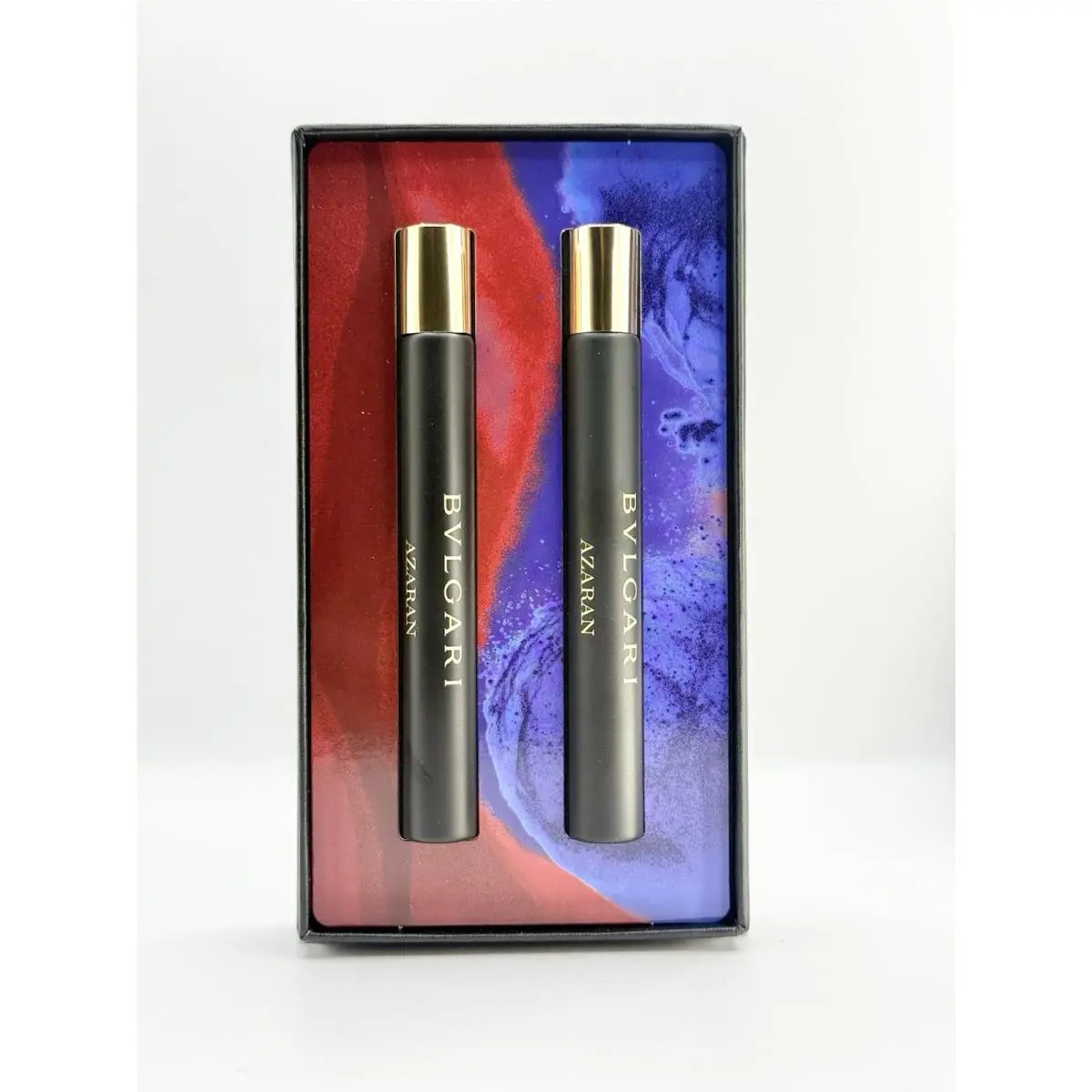 2 X Bvlgari LE Gemme Azaran 8ml-0.27oz Eau De Parfum Mini Travel Set