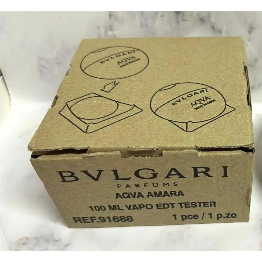 Bvlgari Aqva Amara Eau de Toilette Spray 100ml/3.4 fl oz Testr/boxed