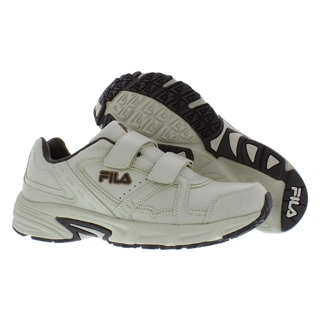 Fila shoes - Fila Cream/Espresso/Wheat, Main: Beige 4