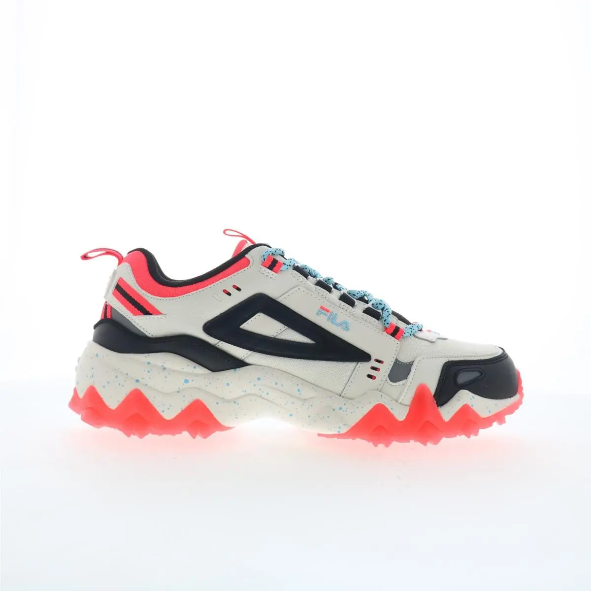 Fila Oakmont TR Trail 5JM01249-119 Womens White Leather Athletic Hiking Shoes