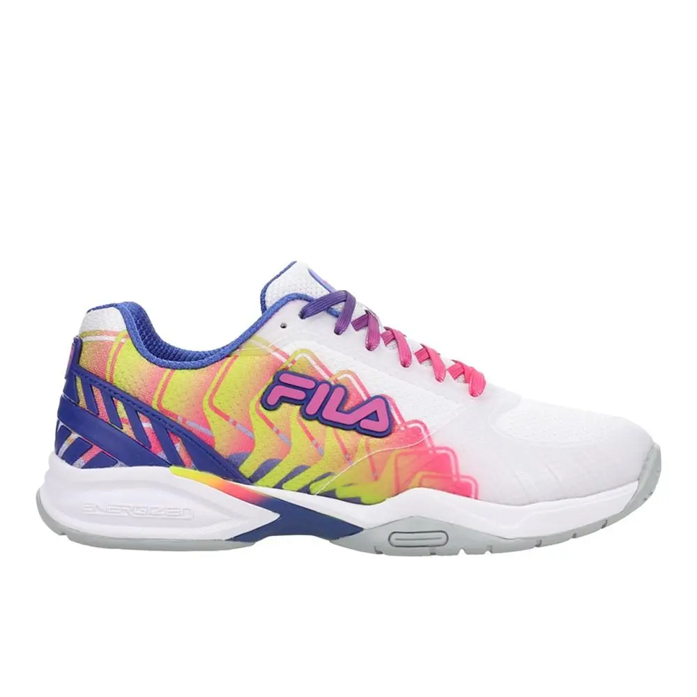 Fila Volley Zone Pbf Pickleball Womens White Sneakers Athletic Shoes 5PM01794-1