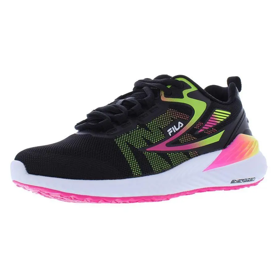 Fila shoes - Black/Neon, Main: Black 3