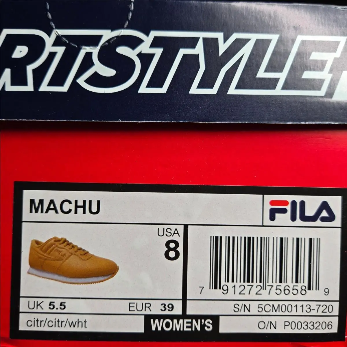 Fila shoes - Fila Strada Low - Strada Low - Yellow 8
