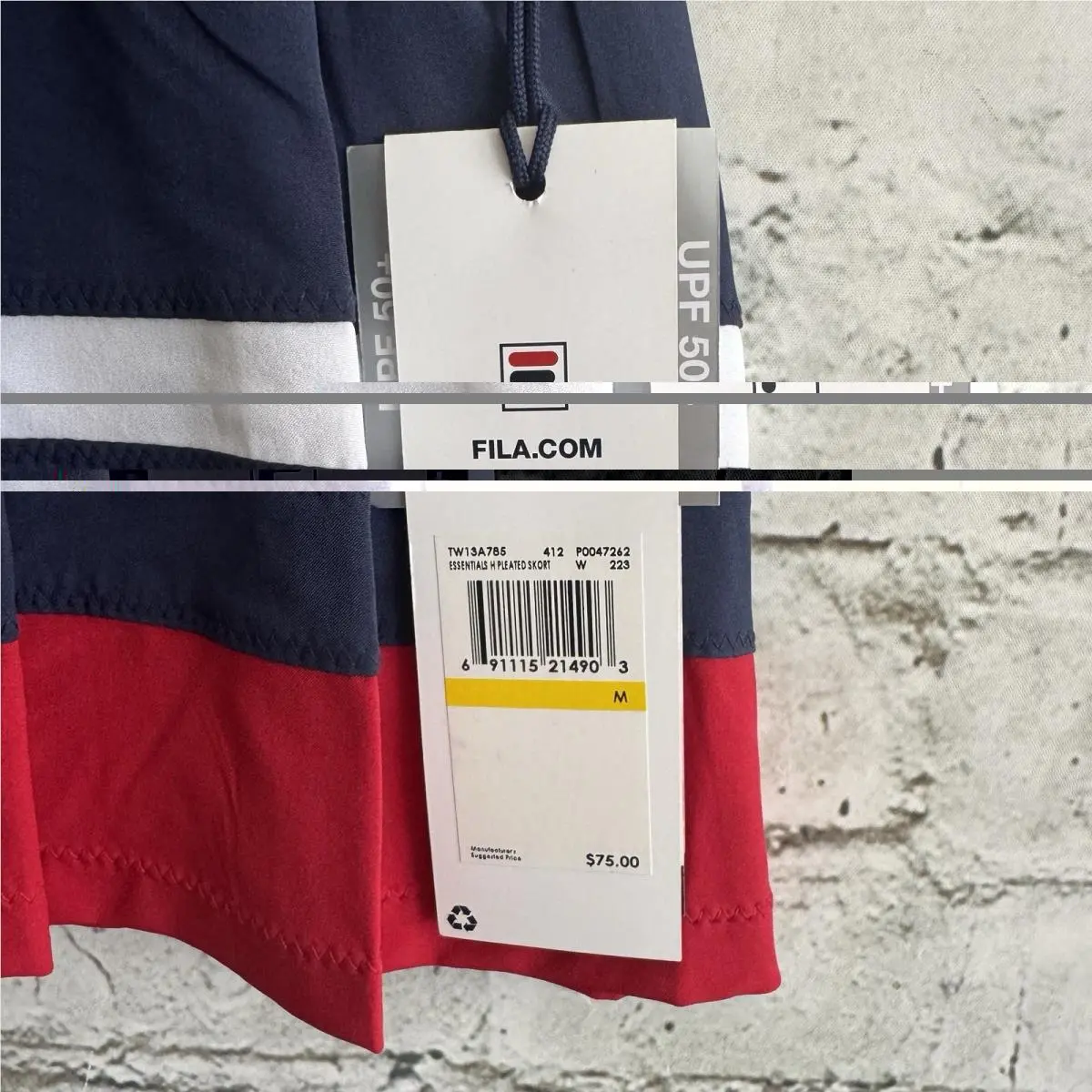 Fila clothing - Red White Blue 3