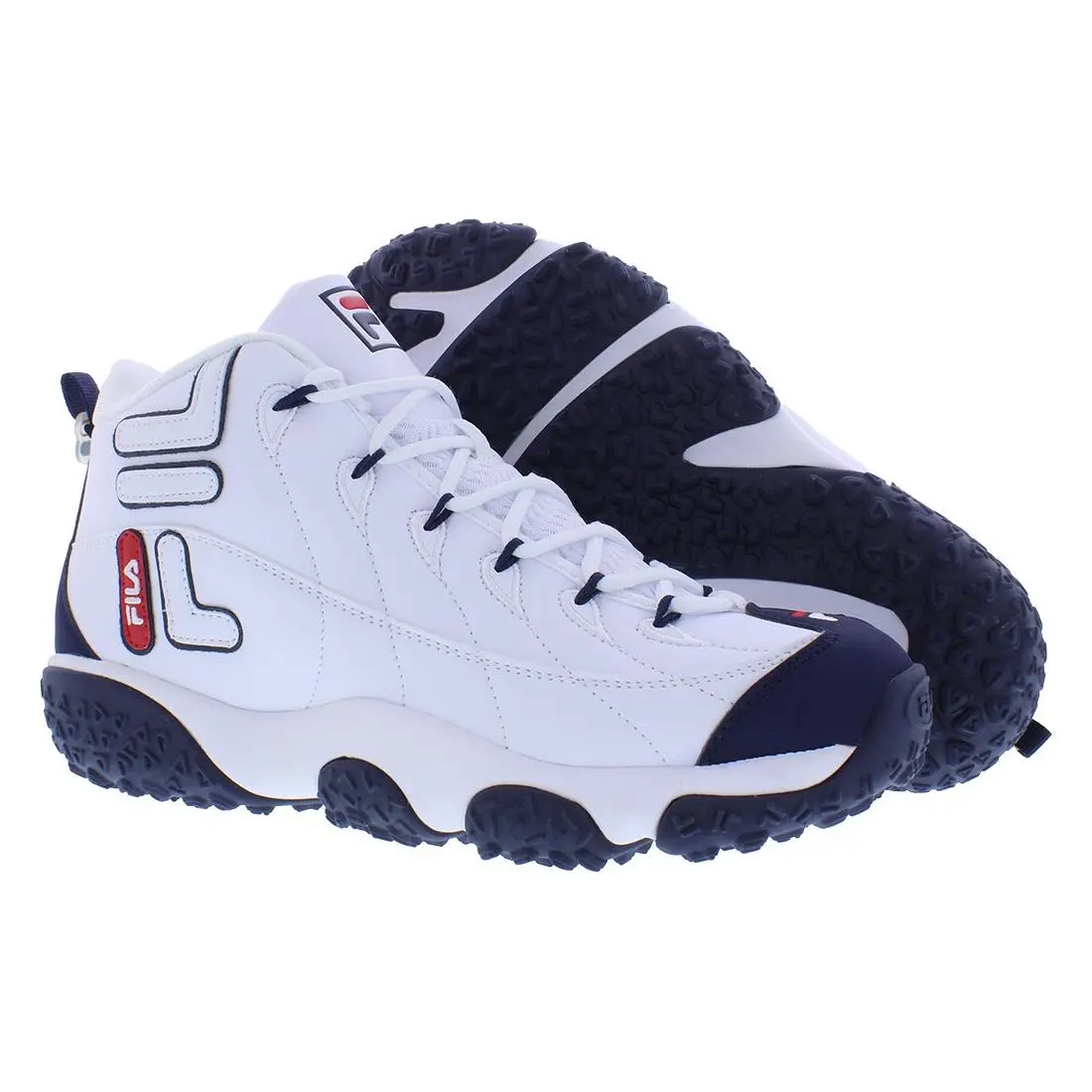 Fila Snake Dancer Mens Shoes Size 7 Color: White/navy