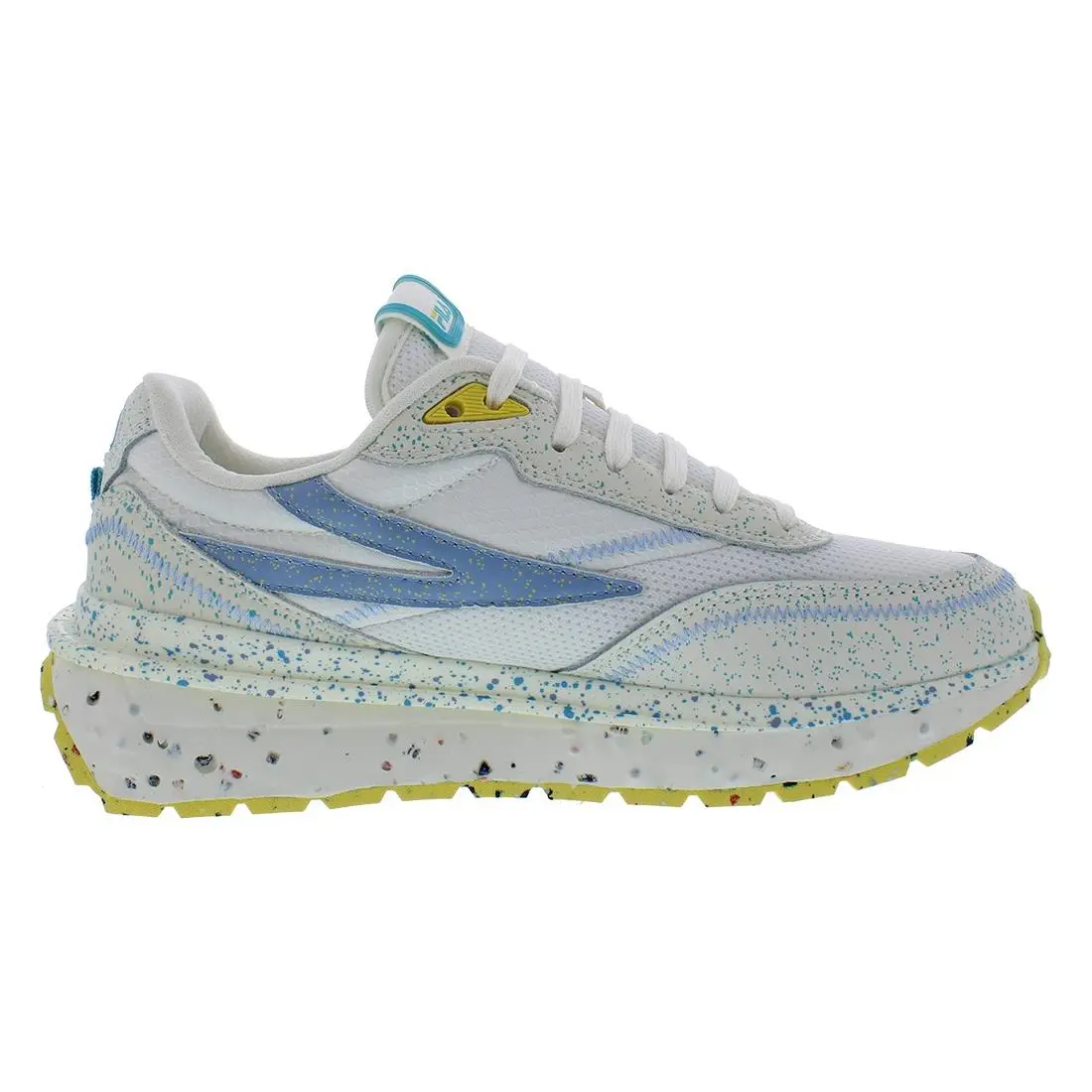 Fila shoes - White/Yellow/Cream, Main: White (UPC: 633641483392) 1