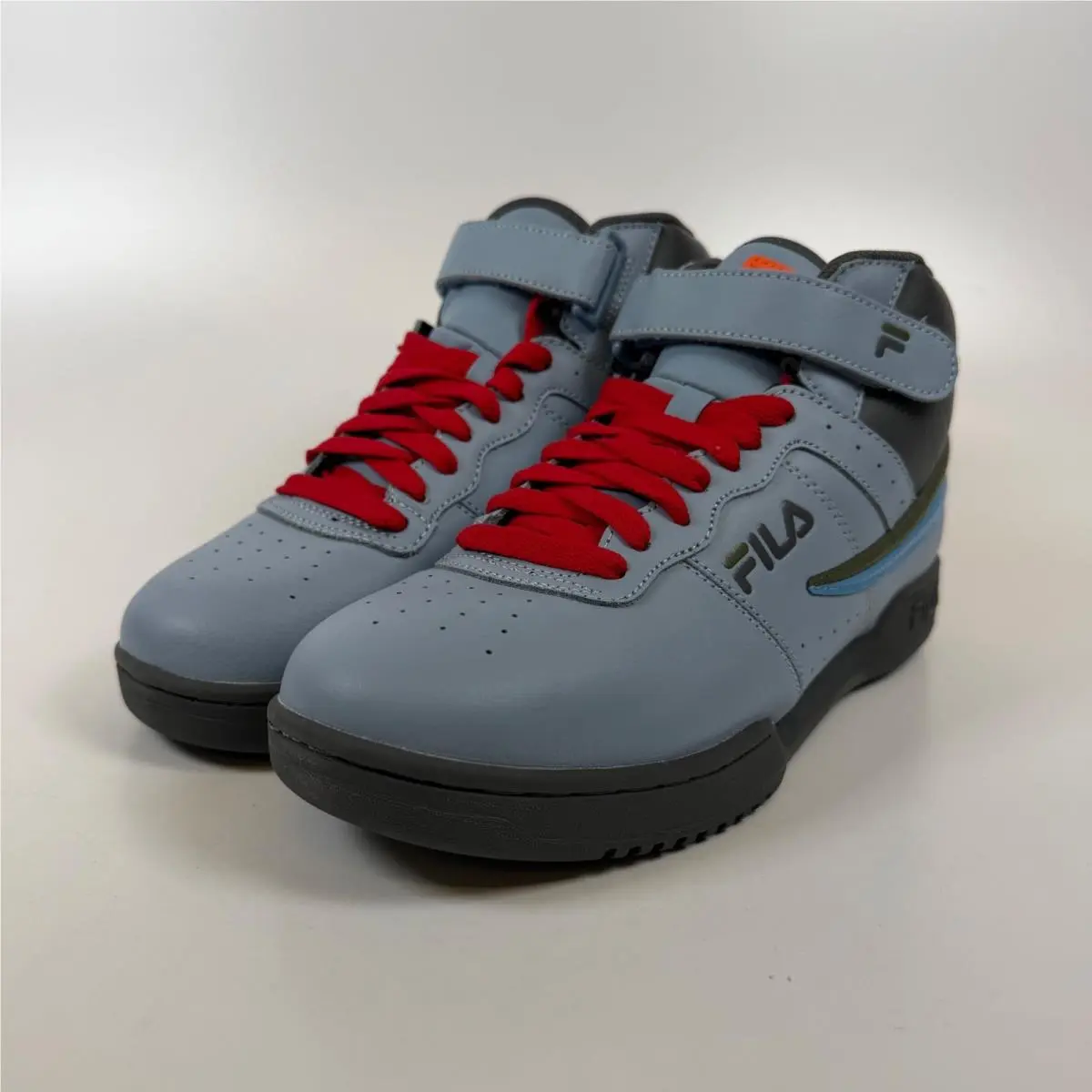Fila F-13 x Dragon Ball Super Trunks Mens Grey Blue Red Sneakers 1FM01775-414