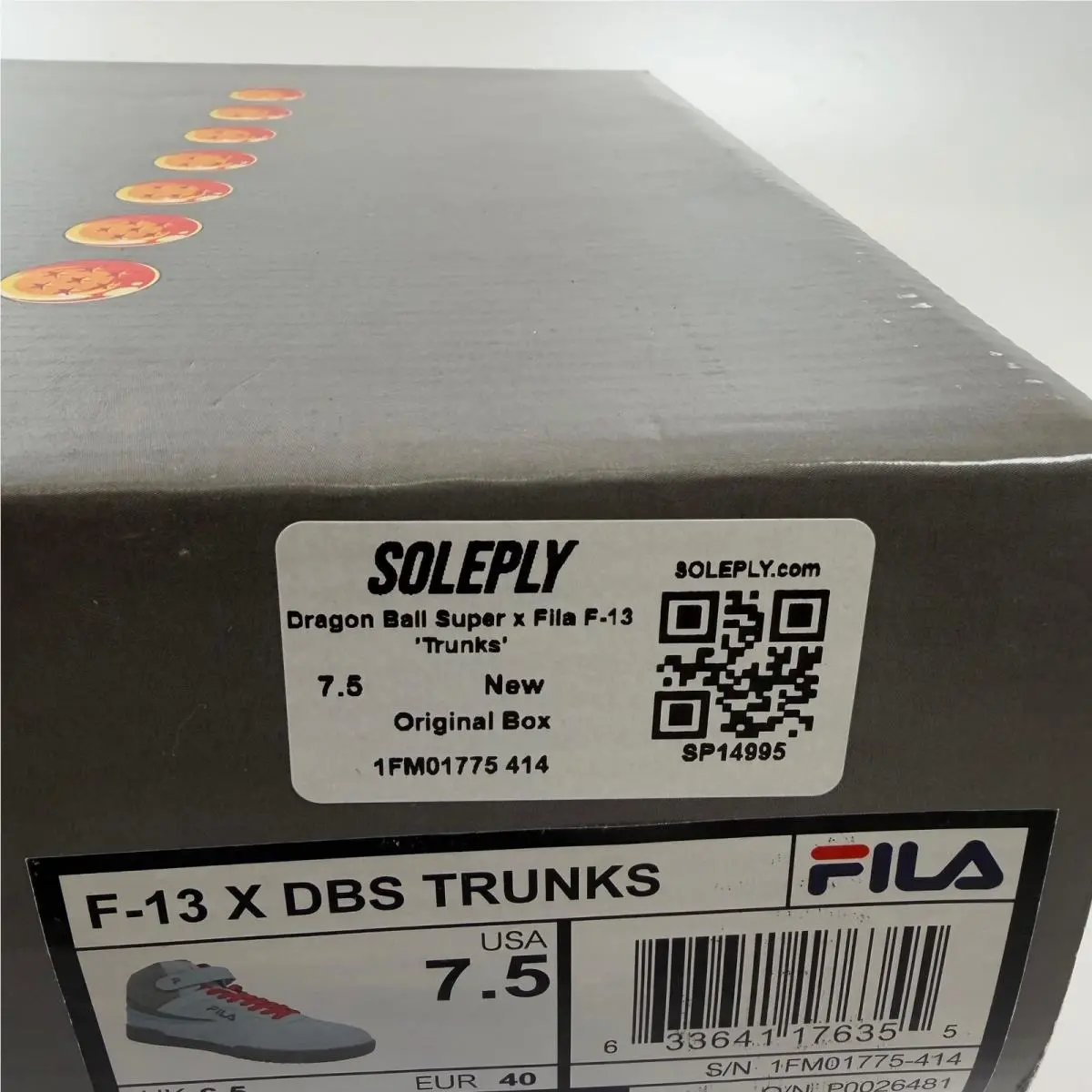 Fila shoes - F-13 x DBS Trunks - DBS Trunks - Gray 7