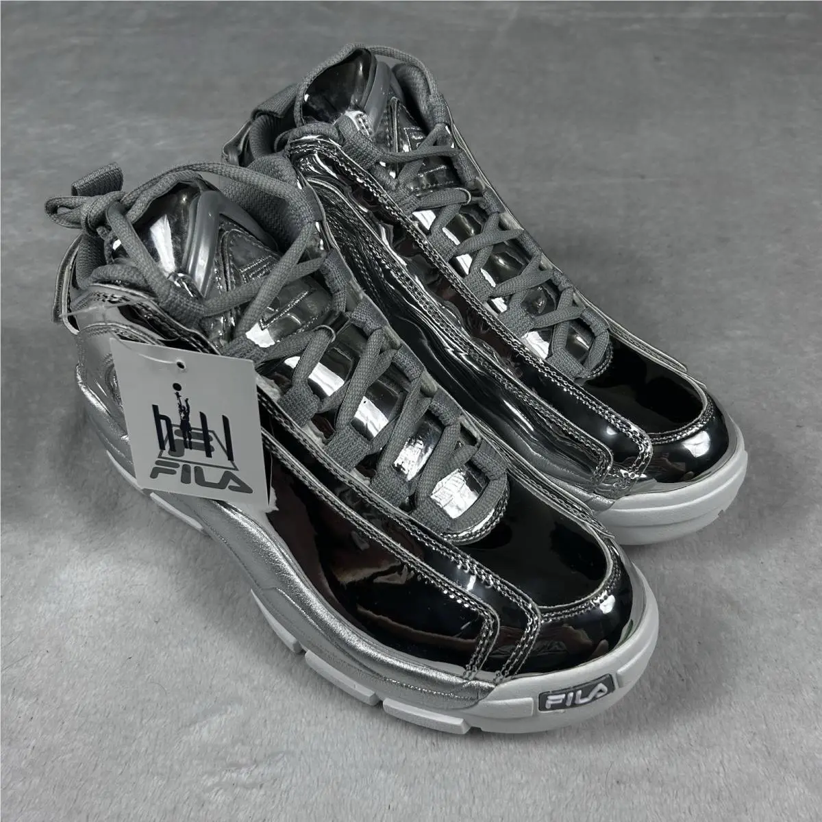 Fila shoes - Fila Grant Hill 2 - Grant Hill - 1BM01760-050 - Silver (UPC: 0731616712017) 3