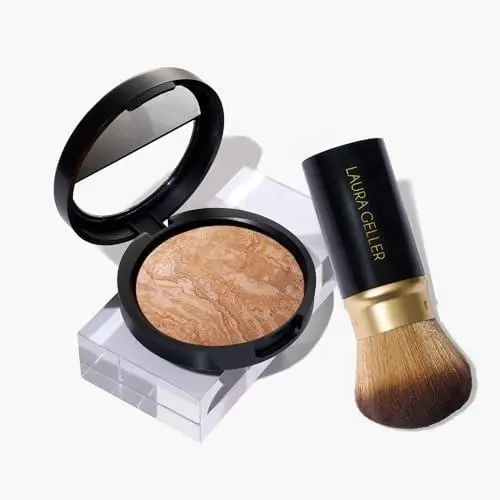 Baked Balance-n-brighten Powder 2 Piece Set Multicolored White by Laura Geller