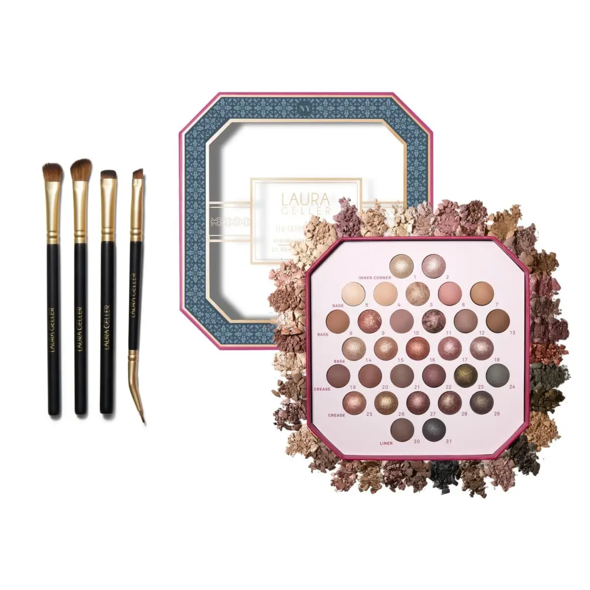 Laura Geller Ultimate Essentials - The Ultimate Palette 31 Baked Eyeshadows Minimalism