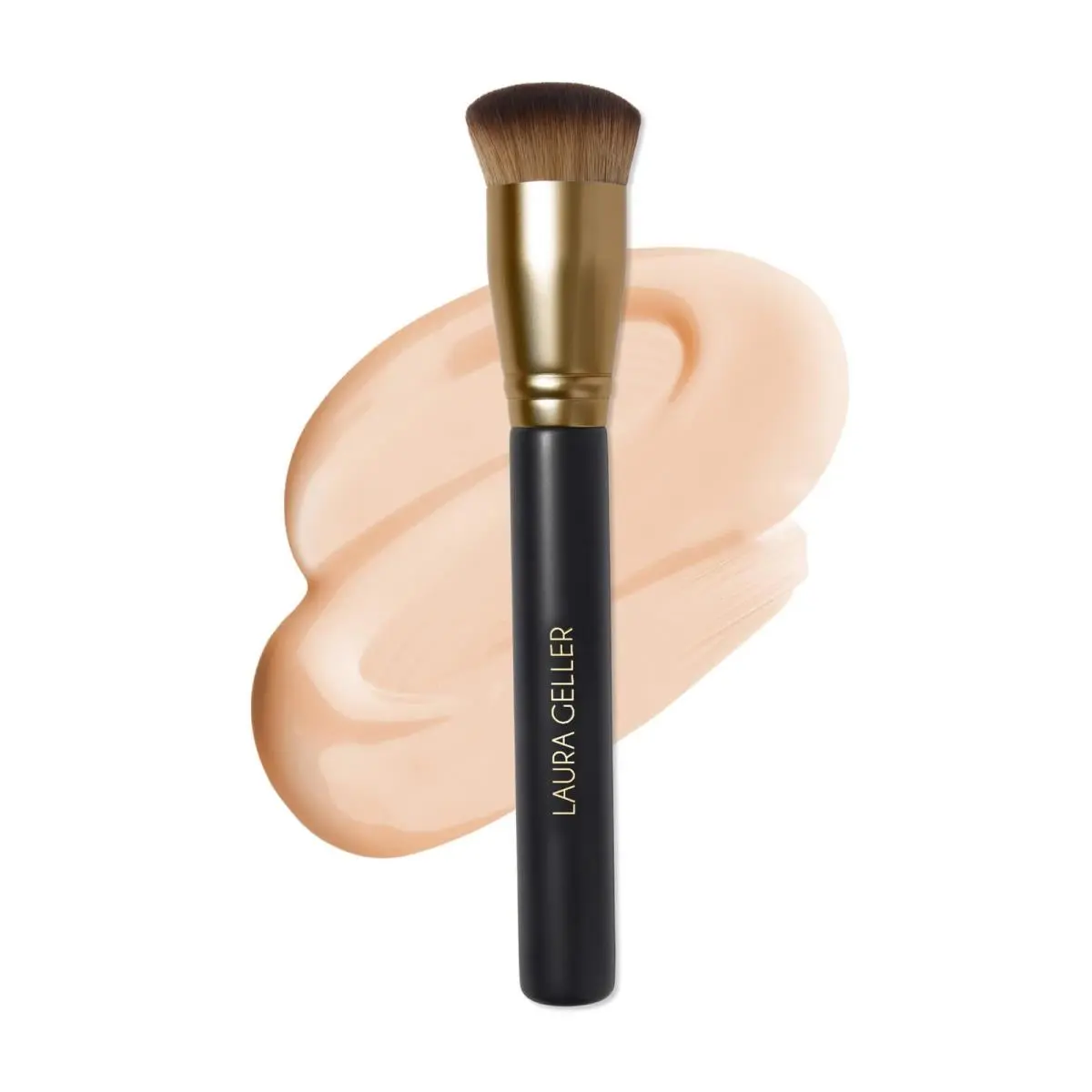 Laura Geller Makeup Brushes - 06 Full Coverage Foundation Black Gold