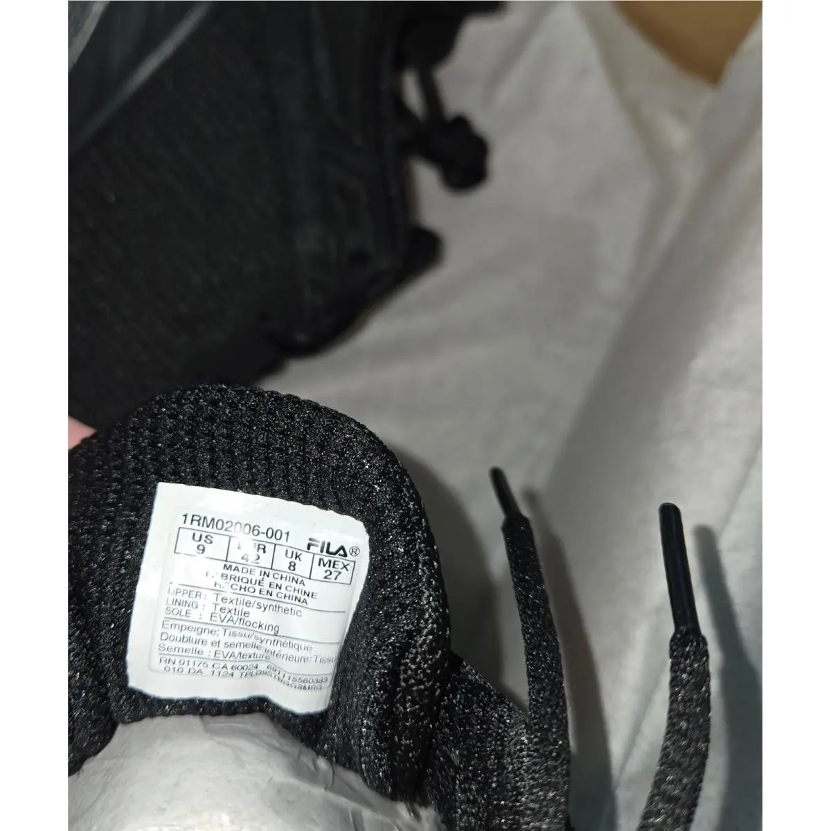 Fila shoes - FILA Energized - Energized - Black 9