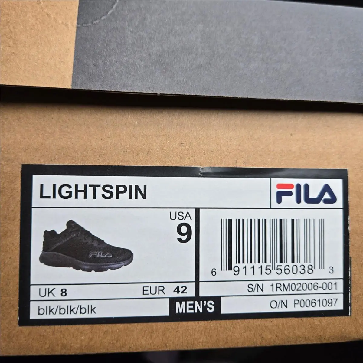 Fila shoes - FILA Energized - Energized - Black 7