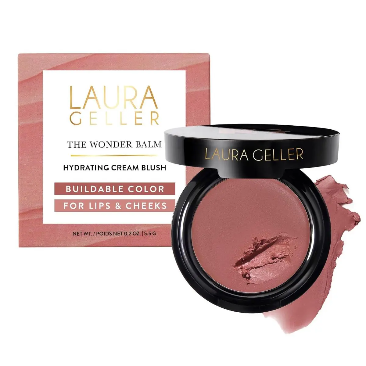 Laura Geller The Wonder Balm Cream Blush –multi-use Rosy Refresh