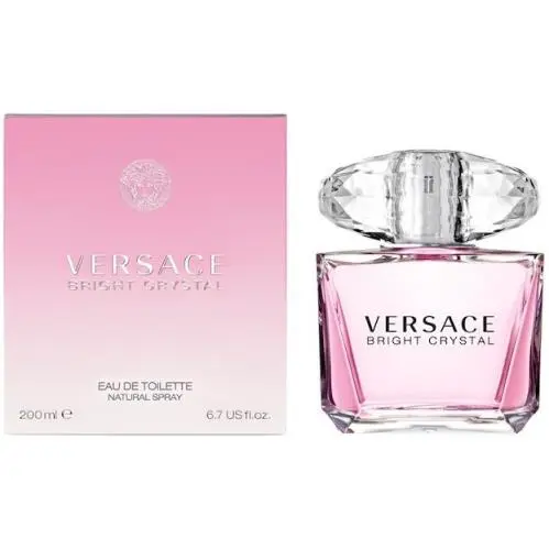 Versace Bright Crystal Women 6.7 oz 200 ml Eau De Toilette Spray