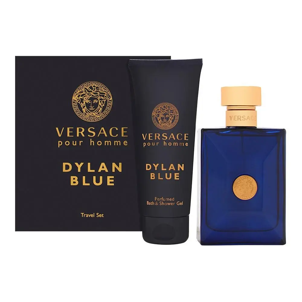 Versace Pour Homme Dylan Blue For Men Set