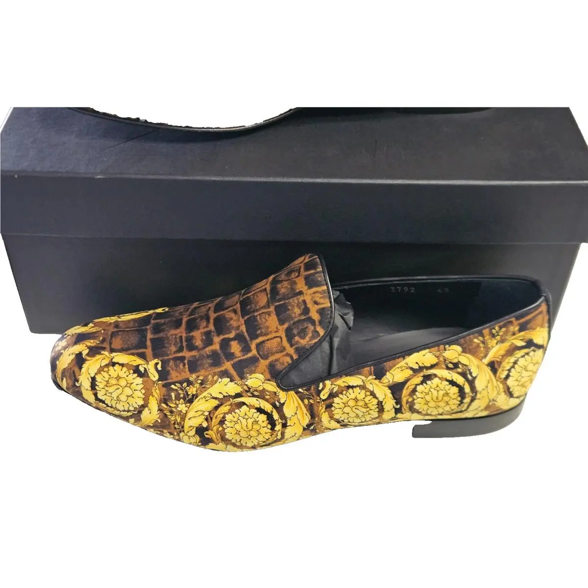 Versace shoes - Black, Gold, Caramel 0