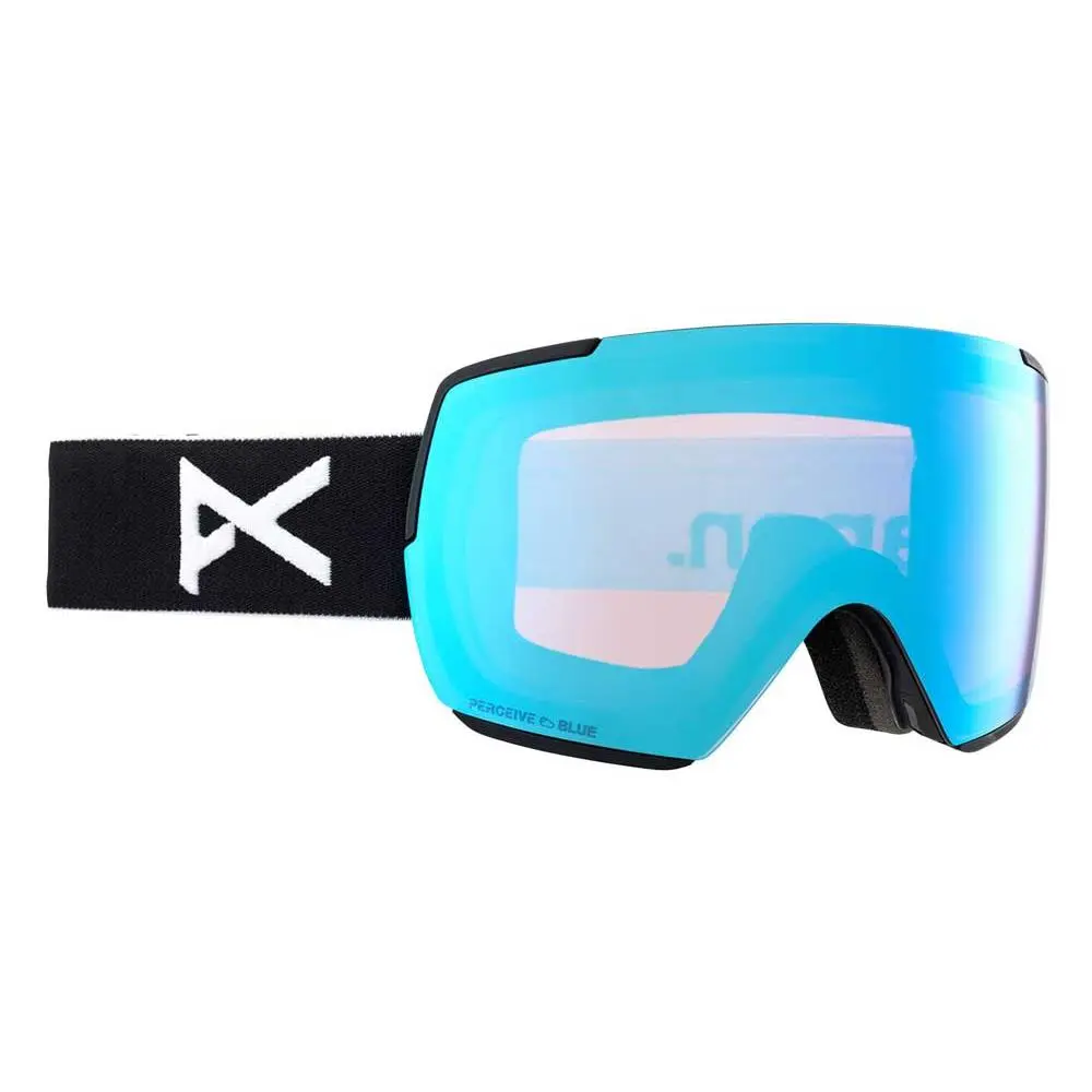 Anon M5S Low Bridge Goggles - Perceive Flat Toric Lens + Mfi Mask + Extra Lens