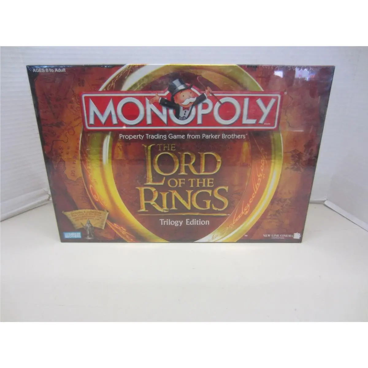 2003 Hasbro Monopoly Lord of The Rings Trilogy Edition Board Game Lotr