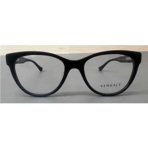 Versace Black Eyeglass Frame Model 3304-F GB1 Size 53 18 140