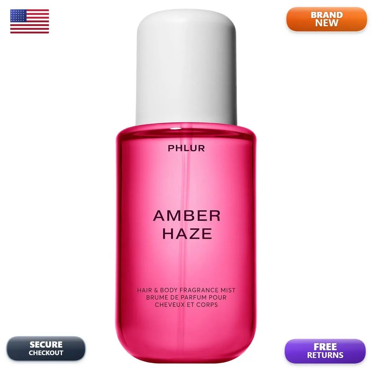 Phlur Amber Haze Body Mist 8 Fl Oz