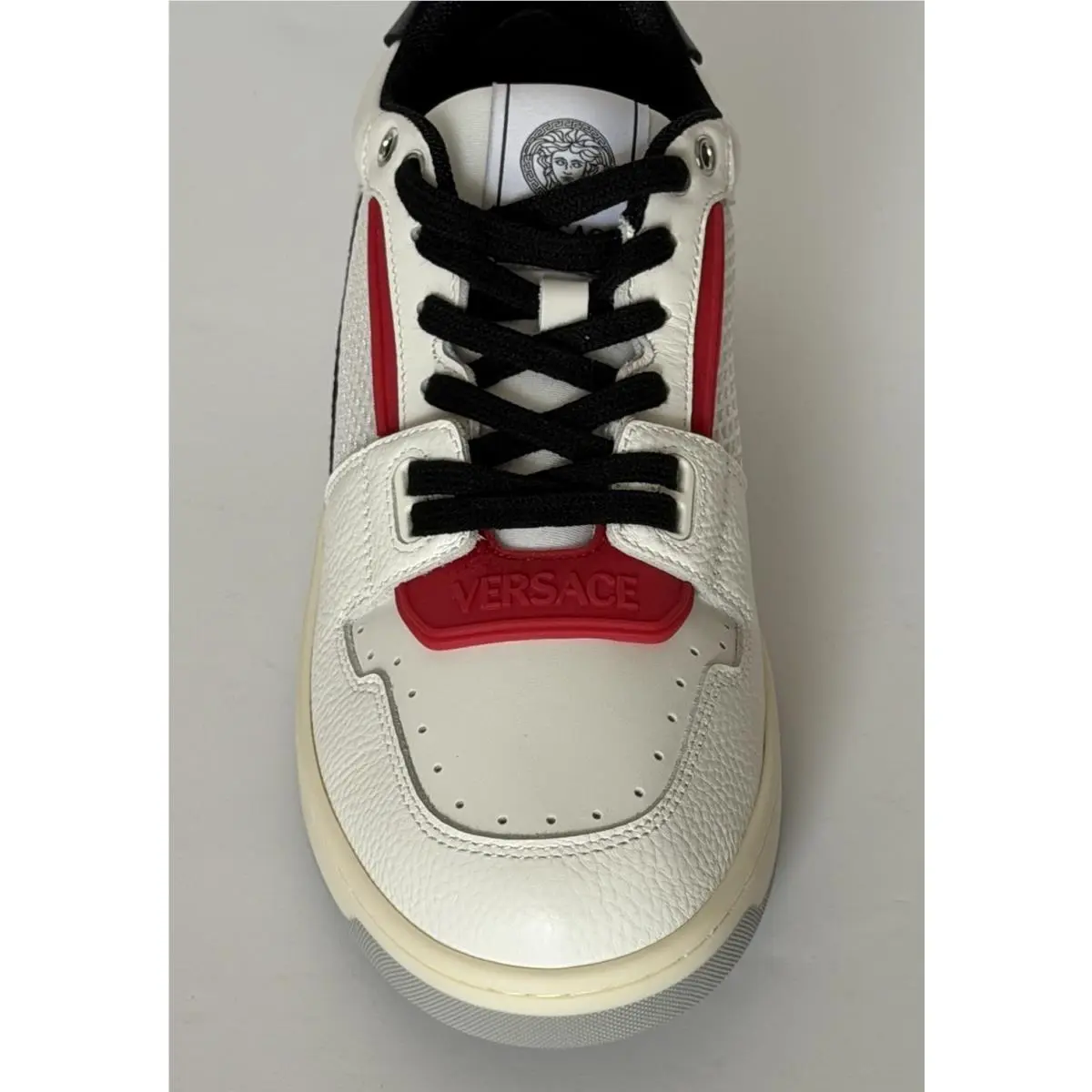 Versace shoes - White/Black/Red 2