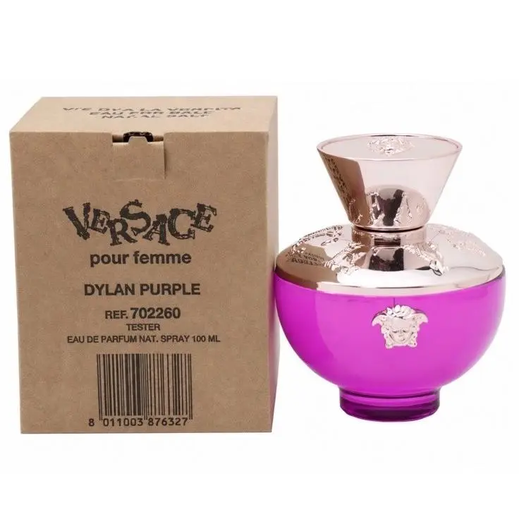 Versace Dylan Purple Pour Femme Women 3.4oz Edp Spray As Shown