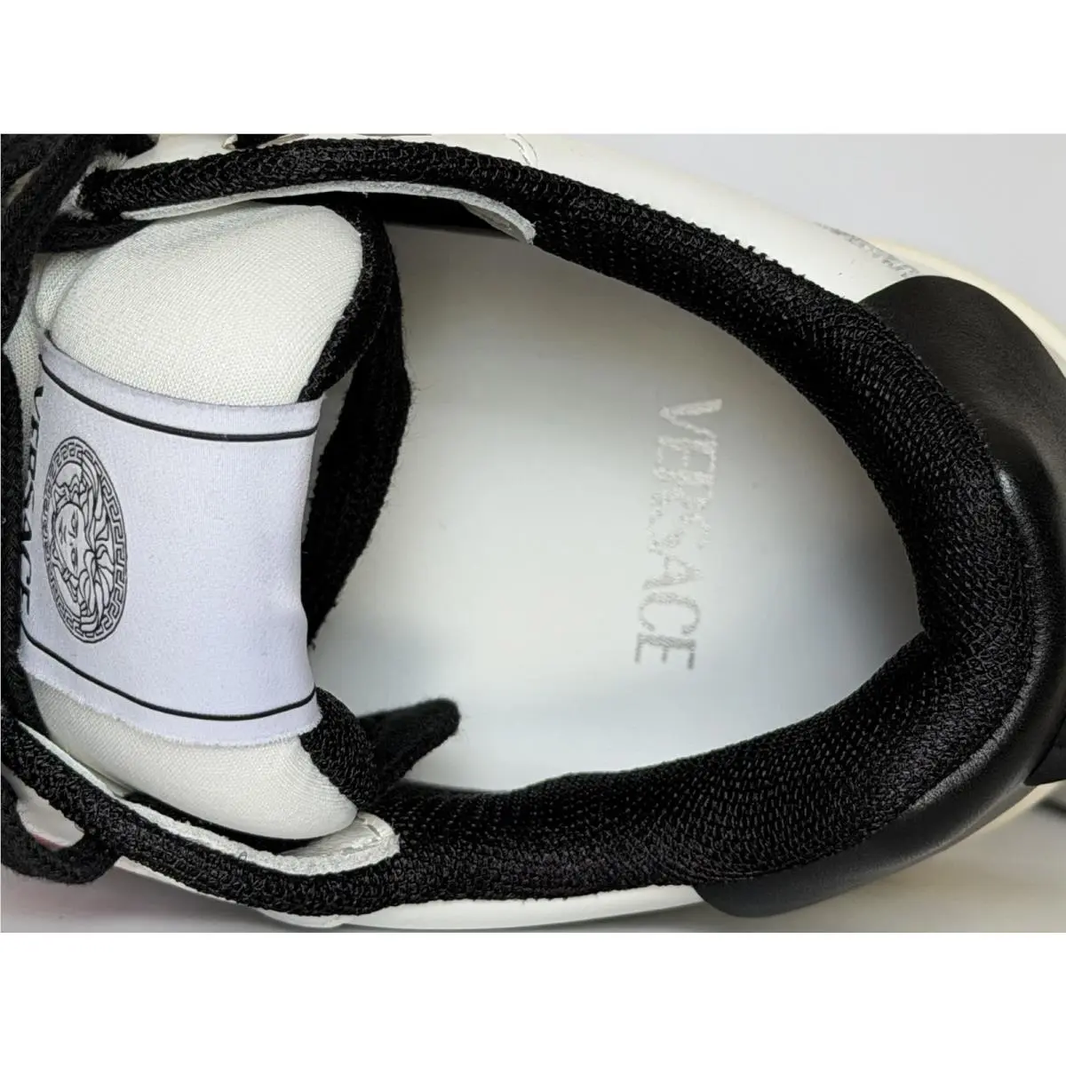 Versace shoes - White/Black/Red 8
