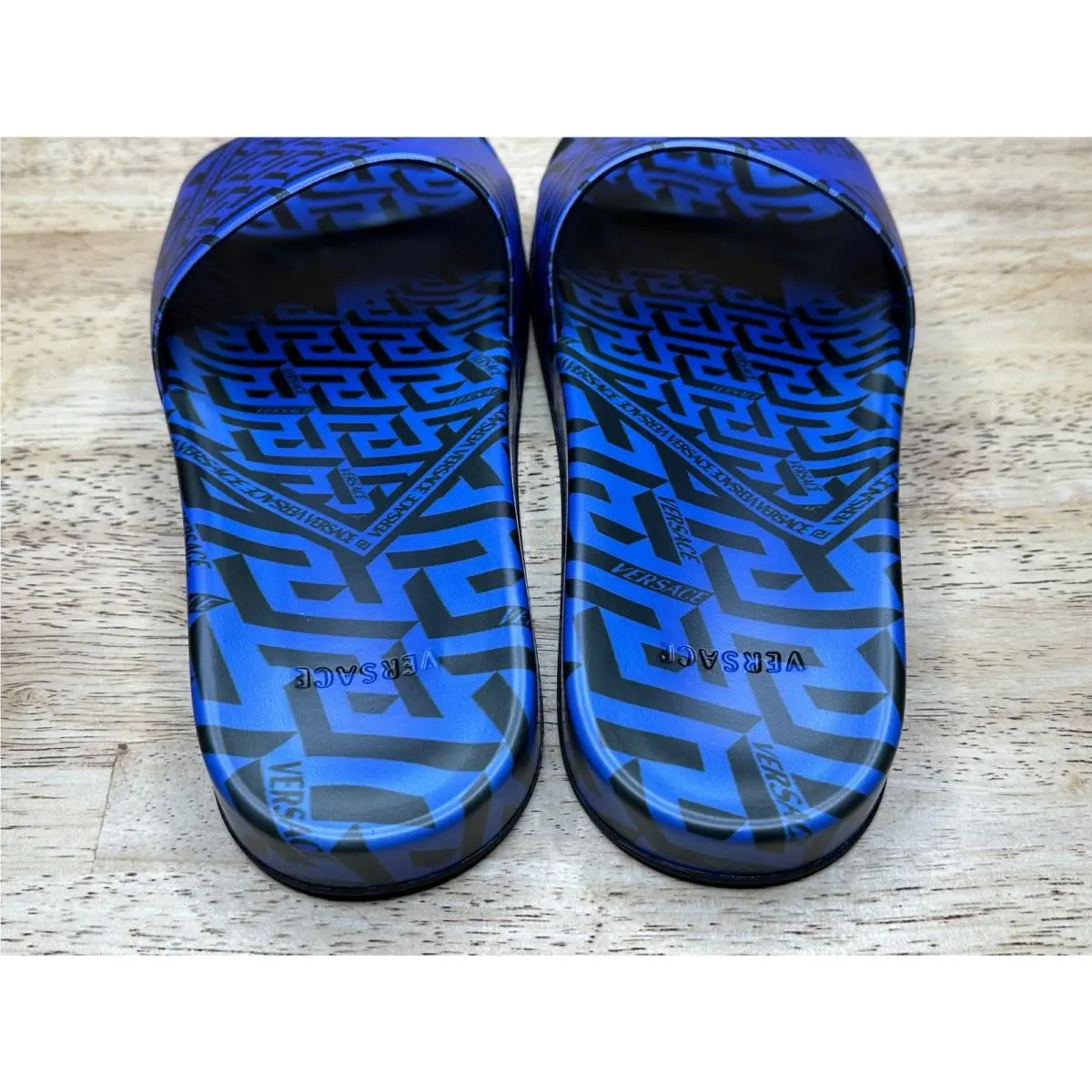 Versace shoes - Pool Slide Gomma - Pool Slide Gomma - 772084812427 - Blue Black 4