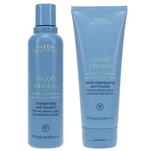 Aveda Smooth Infusion Anti Frizz Shampoo and Anti Frizz Conditioner 200ml