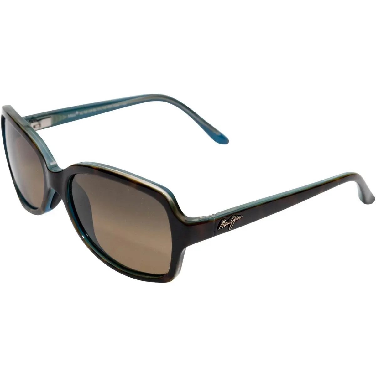Maui Jim Cloud Break MJ700 Sunglasses Tortoise with Peacock Blue