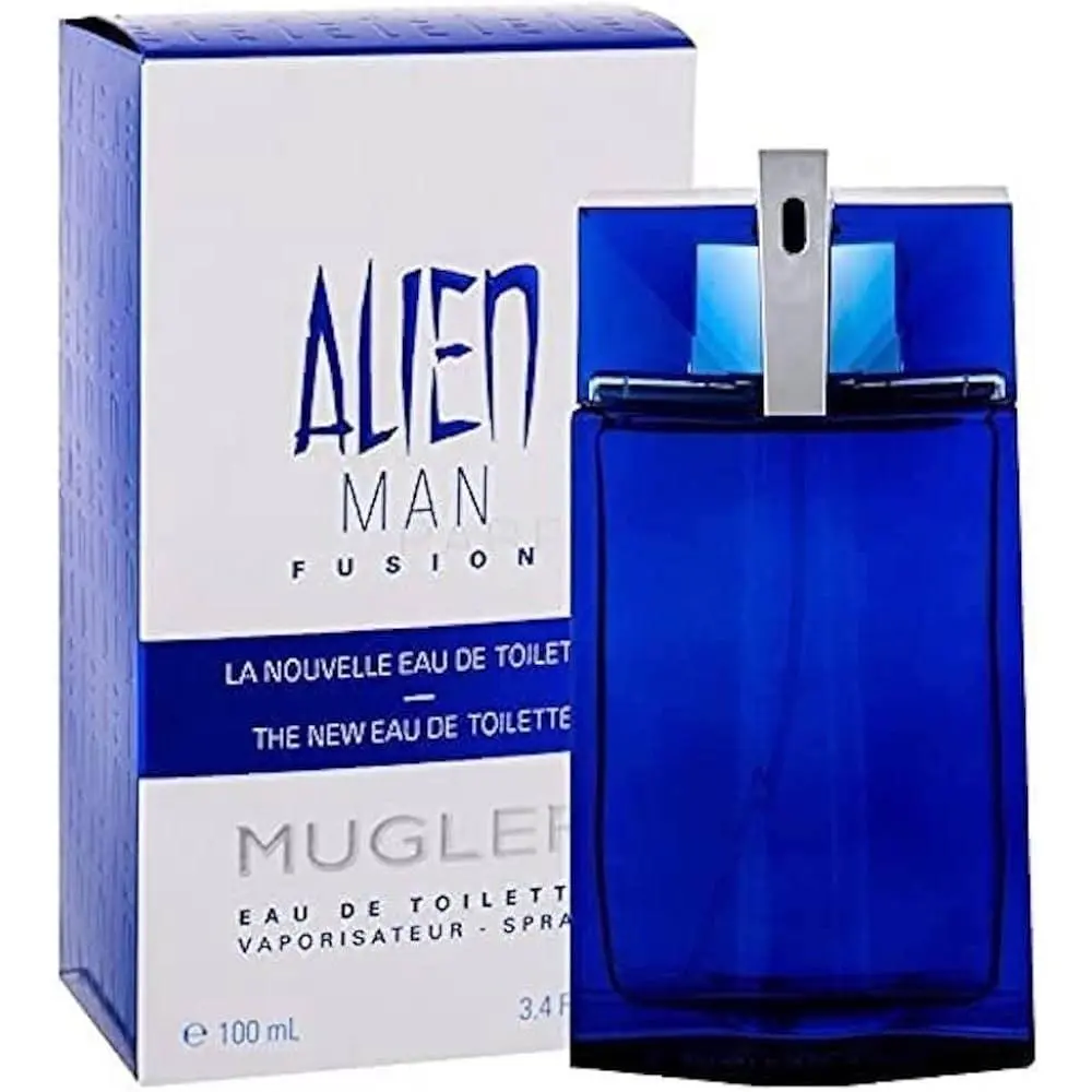 Men Alien Man Fusion by Thierry Mugler 3.4 oz - 100ml Edt Spray / / Rare