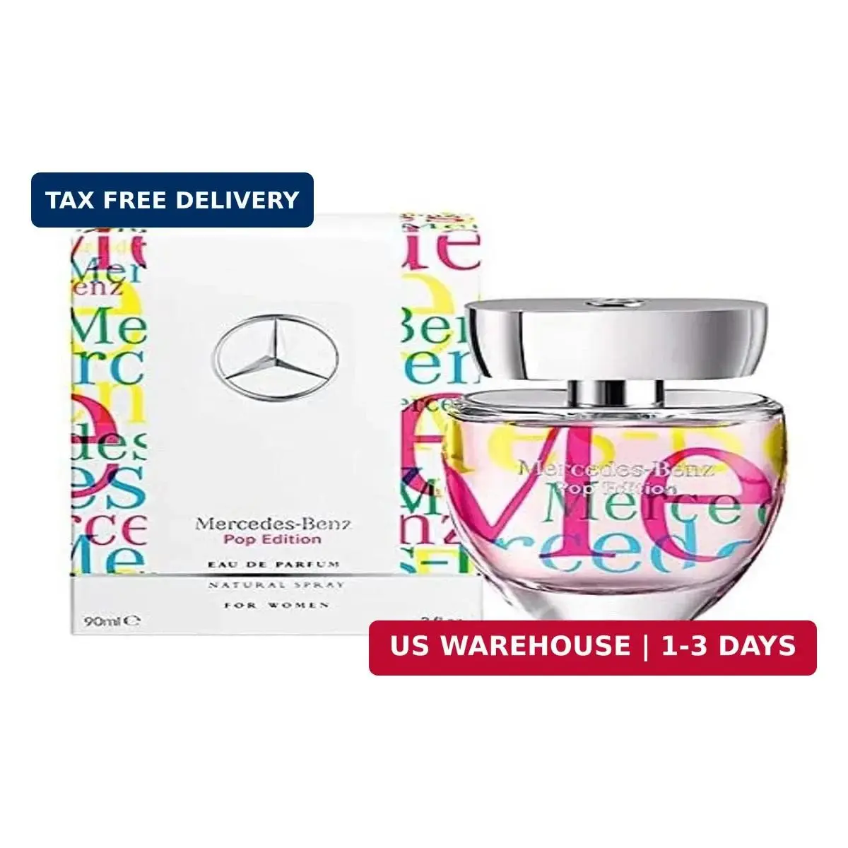 Mercedes Benz Pop Edition For Women - 3 oz Edp Spray