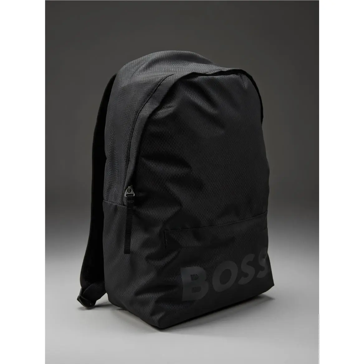 Hugo Boss Pixel Backpack Black Ripstop Laptop Sleeve 17 Designer Urban Bag